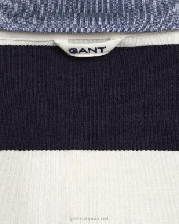 Rugger greu cu barstripe original 888T209 coaja de ou GANT bărbați