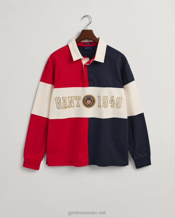 crest scut rugger 888T214 albastru de seară GANT bărbați