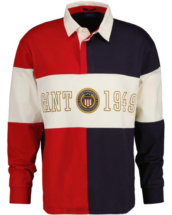 crest scut rugger 888T214 albastru de seară GANT bărbați