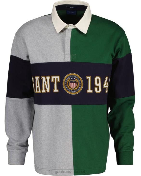 crest scut rugger 888T216 padure verde GANT bărbați