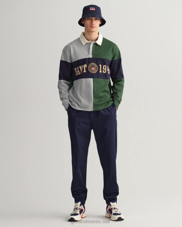 crest scut rugger 888T216 padure verde GANT bărbați