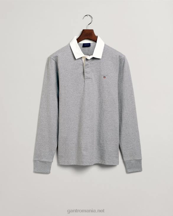 rug solid și greu 888T213 melange gri GANT bărbați