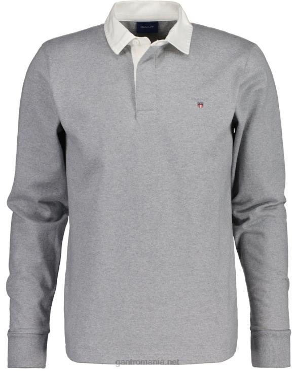 rug solid și greu 888T213 melange gri GANT bărbați