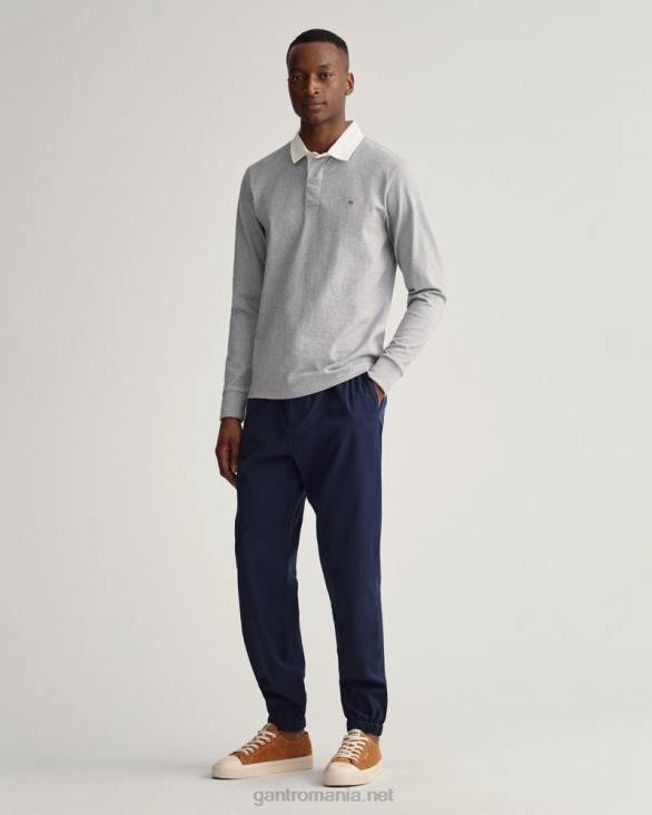 rug solid și greu 888T213 melange gri GANT bărbați