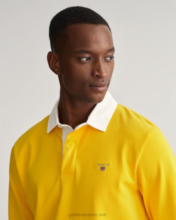 rug solid și greu 888T220 galben lumina soarelui GANT bărbați