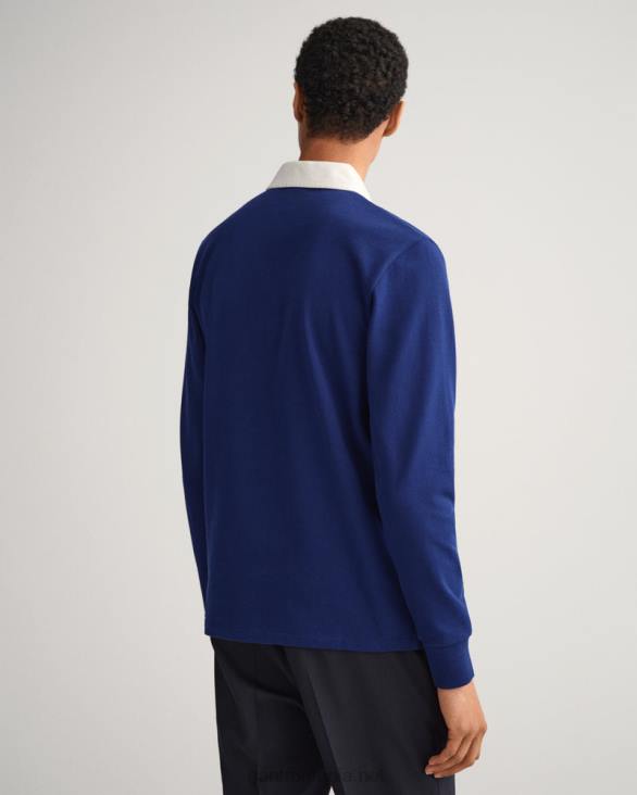 rug solid și greu 888T221 albastru inchis GANT bărbați