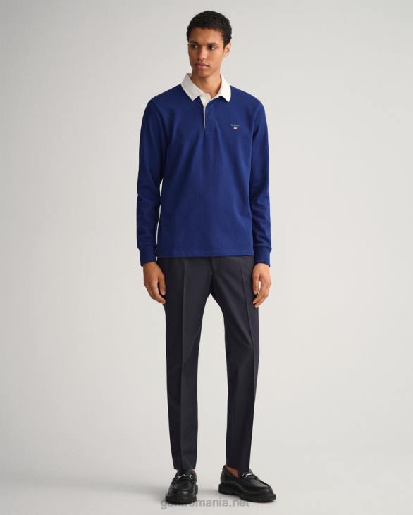 rug solid și greu 888T221 albastru inchis GANT bărbați