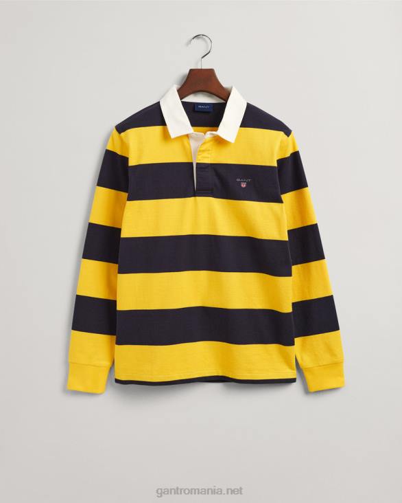 rugger greu cu barstripe 888T219 galben lumina soarelui GANT bărbați