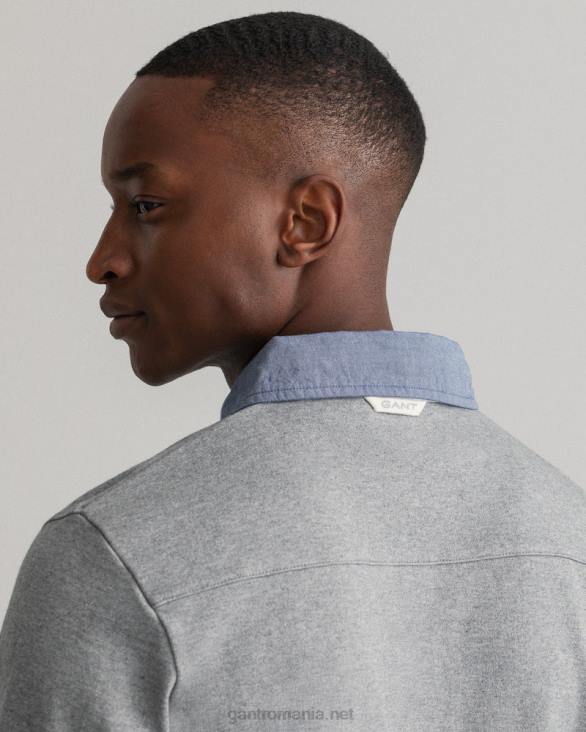 rugger greu original 888T208 melange gri GANT bărbați