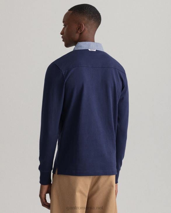 rugger greu original 888T210 albastru de seară GANT bărbați