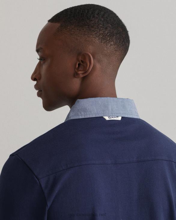 rugger greu original 888T210 albastru de seară GANT bărbați