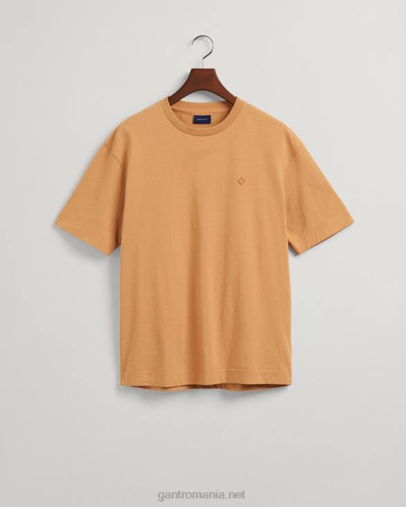 tricou icon g esențial 888T136 bej caramel GANT bărbați