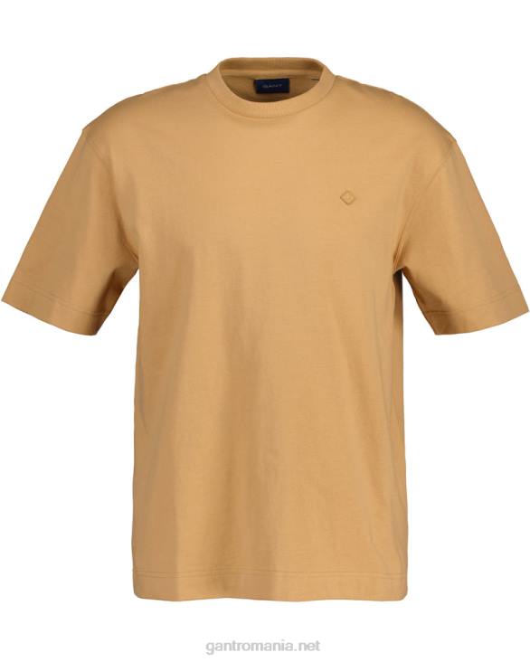 tricou icon g esențial 888T136 bej caramel GANT bărbați