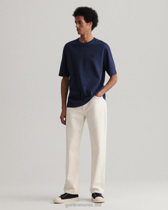 tricou icon g esențial 888T147 albastru de seară GANT bărbați