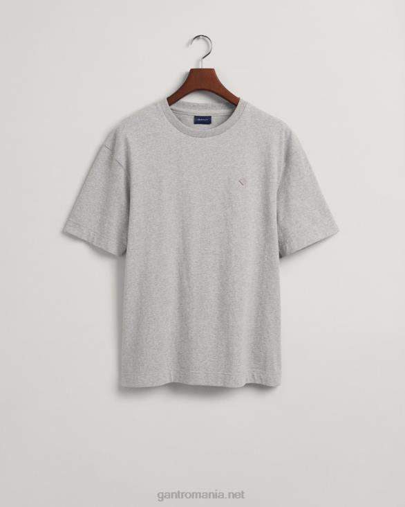 tricou icon g esențial 888T154 melange gri GANT bărbați