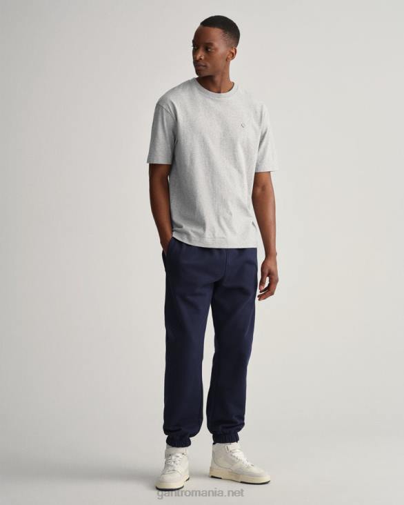 tricou icon g esențial 888T154 melange gri GANT bărbați