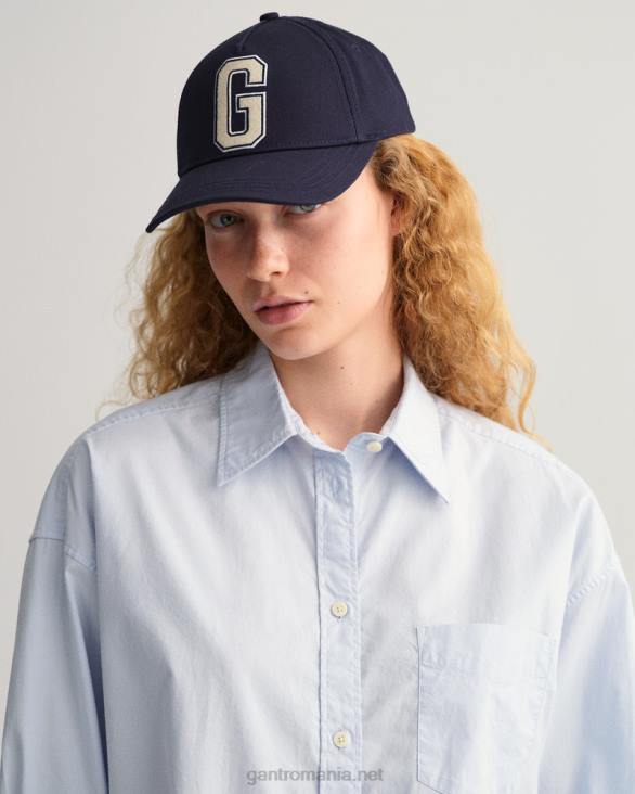 cămașă oxford supradimensionată 888T582 hamptons albastru GANT femei