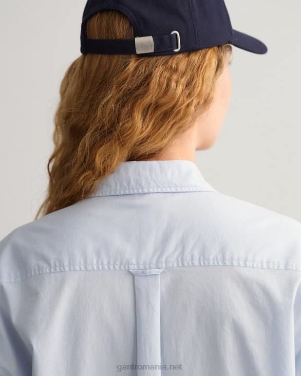 cămașă oxford supradimensionată 888T582 hamptons albastru GANT femei