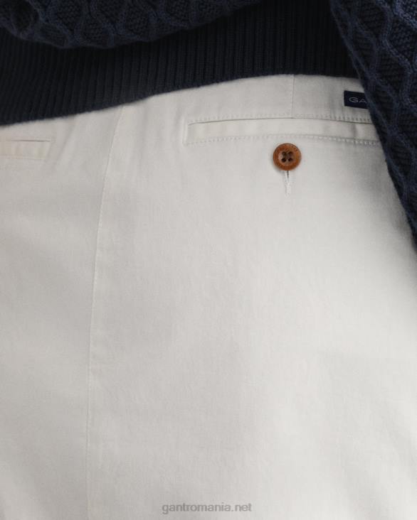 Fusta chino clasică slim fit 888T650 coaja de ou GANT femei