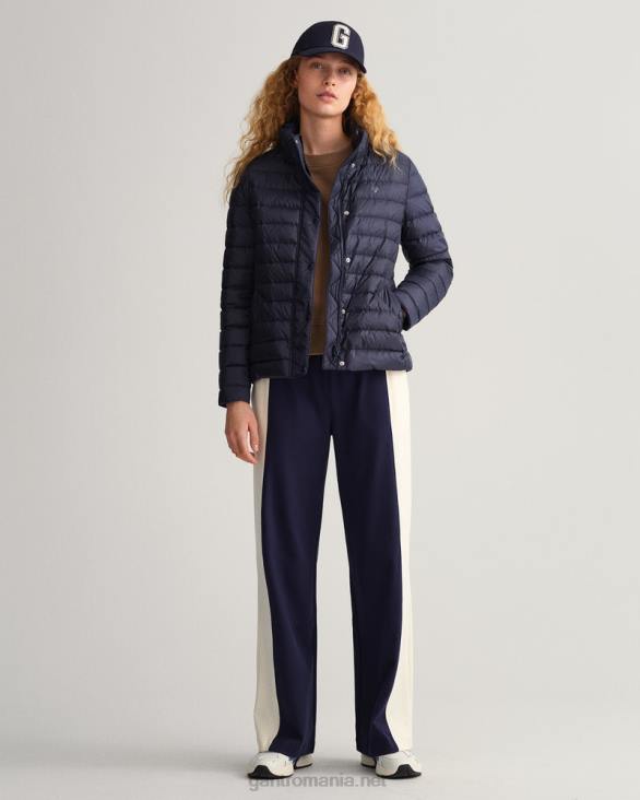jachetă de puf lejeră 888T764 albastru de seară GANT femei
