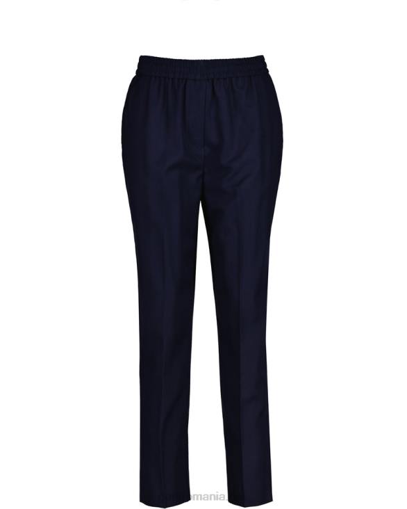 pantaloni conici cu tragere 888T744 albastru de seară GANT femei
