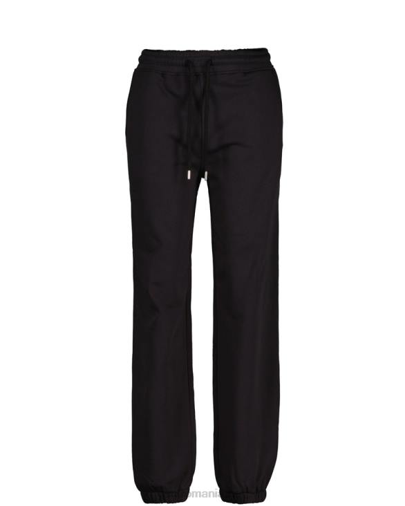 pantaloni de trening esențiali cu pictogramă relaxed fit 888T713 negru de abanos GANT femei