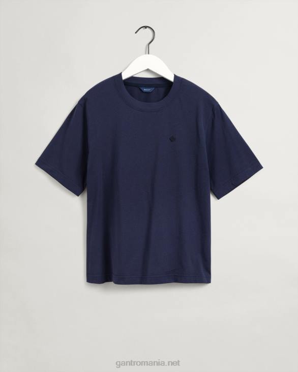 tricou icon g esențial 888T604 albastru de seară GANT femei