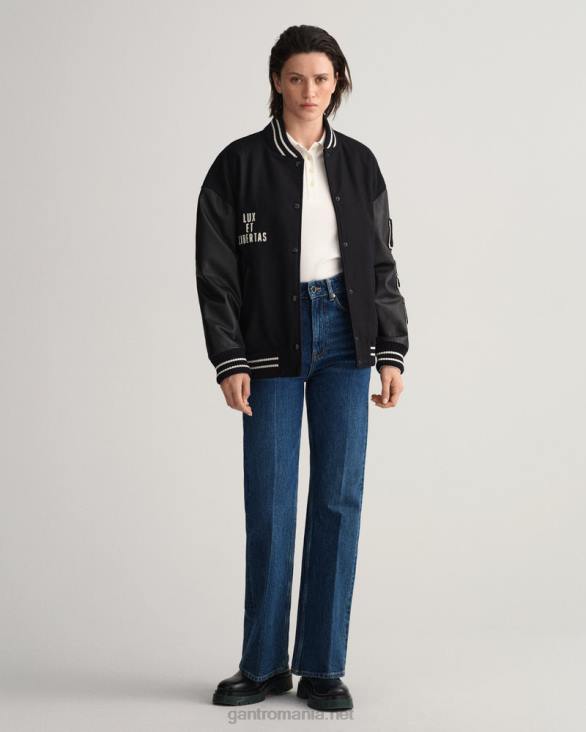 tricou polo original piqué cu maneca lunga 888T630 alb GANT femei