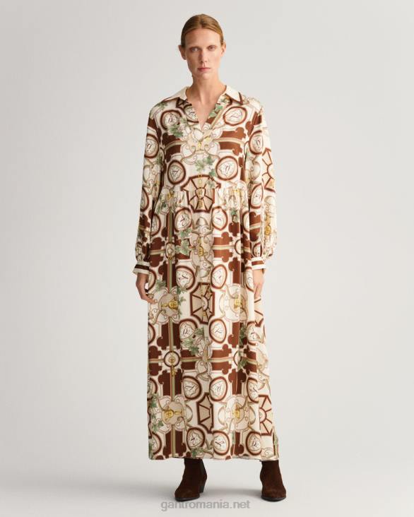 rochie maxi american luxe 888T647 lenjerie GANT femei