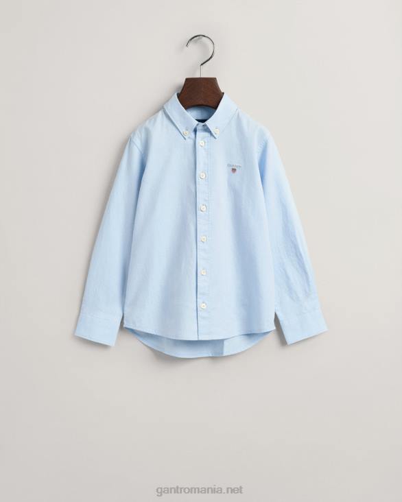 cămașă oxford de arhivă pentru copii 888T836 albastru capri GANT tineret