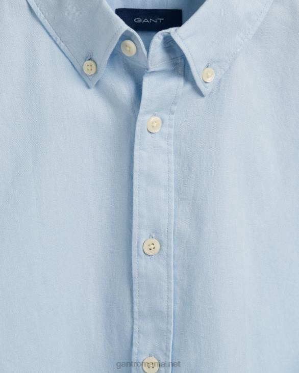 cămașă oxford pentru adolescenți 888T837 albastru capri GANT tineret