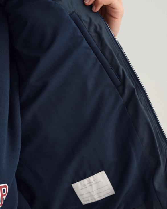 vestă puf pentru adolescenți 888T870 albastru de seară GANT tineret