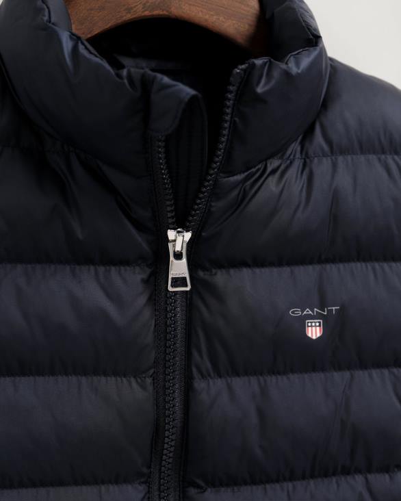 vestă puf pentru copii 888T869 albastru de seară GANT tineret