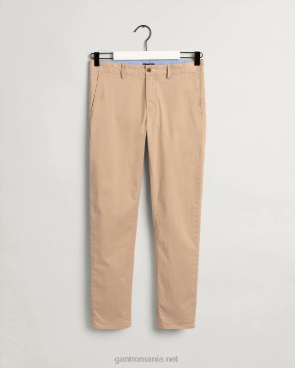 pantaloni chino pentru adolescenți 888T824 nisip uscat GANT tineret