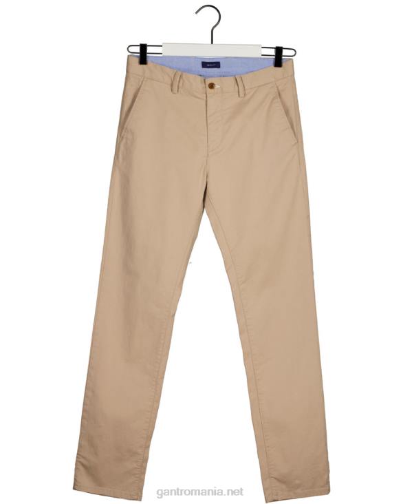 pantaloni chino pentru adolescenți 888T824 nisip uscat GANT tineret